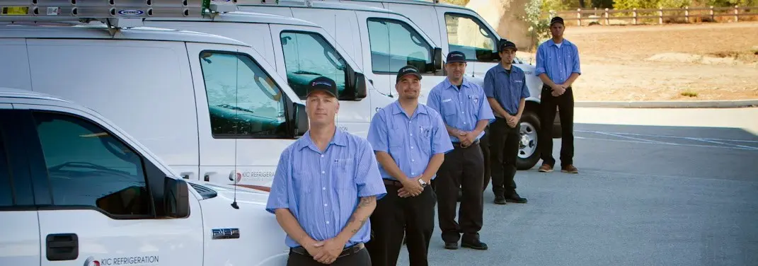 KIC Refrigeration crew ready for Mini Split Repair jobs across Golden Hills